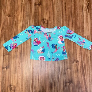 Hatley baby rashguard shirt 3 6 months bathing suit swim shirt mermaids infant